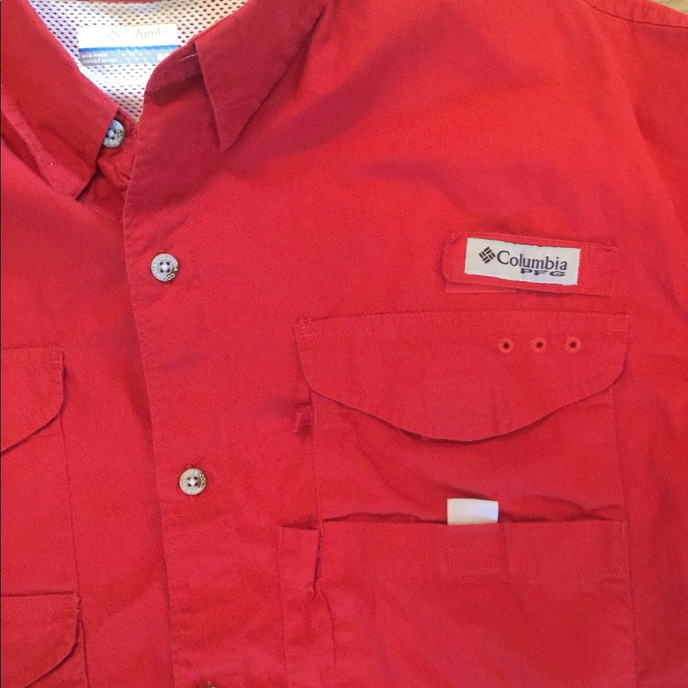 Men's Columbia PFG Fishing Shirt - Picture 2 of 3